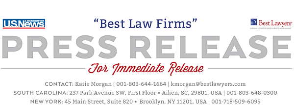 U.S. News “Best Law Firms” Press Release